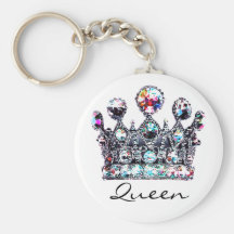 Royal Crown Queen keychains
