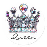 Royal Crown Queen stickers