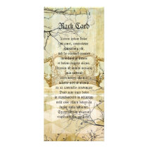 Royal Crown with Branches Rack Card Template
