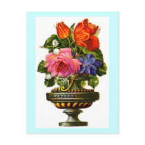 Royal decorative flowers postcards by Zenyaris Royal decorative flowers postcards