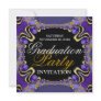 Royal Diva Purple Graduation Party Invitations
