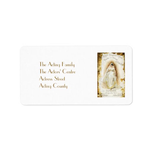 Royal English Opera's Ivanhoe Personalized Address Labels