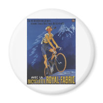 Royal Fabric Refrigerator Magnets