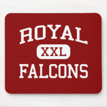 Royal - Falcons - Middle School - Brookshire Texas mousepads by customteamsportswear Royal - Falcons - Middle School - Brookshire Texas mousepads