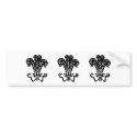 Royal Fleur de lis gifts bumper stickers by ARTegrity Royal Fleur de lis gifts bumper stickers