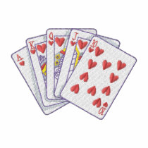 Royal Flush embroidered shirts