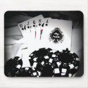 Royal Flush mousepads