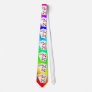 Royal Flush Rainbow Neck Ties