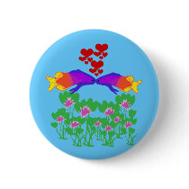 Royal gamma fish kissing button