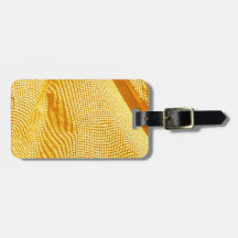 royal gold Graphite Abstract Antique Junk Style Fa Bag Tag