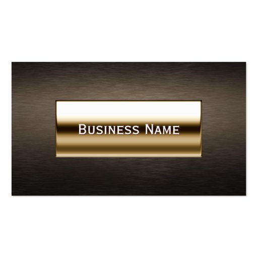 Royal Gold Label Lawyer/Attorney Business Card
