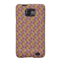 Royal Golden And Purple Abatract Samsung Galaxy SII Cases