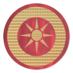 Royal GoldStar Golden Wheel of Fortune stickers