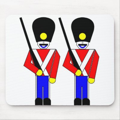 Royal Guardsmen Mouse Mats by lonvig