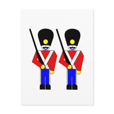 Royal Guardsmen Post Card by lonvig