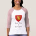 Ladies 3/4 Sleeve Raglan (Fitted)