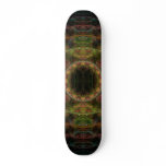 "Royal Hummingbird" Fractal Art Custom Skate Board