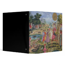 Royal Hunt, from Isfahan, Iran Vinyl Binder