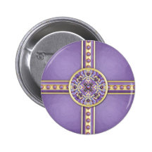 Royal Indigo Pinback Buttons