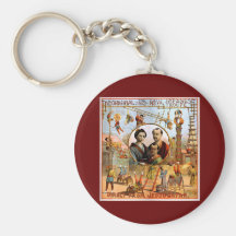 Royal Japanese Troupe 1892 Keychains