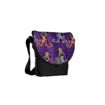 Royal King and Queen Pug Tees and Gifts Messenger Bags