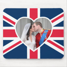 Royal Kiss - William & Kate Wedding Mousepad