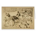 Royal Lilliputians, The Lilluputians at Play' Card