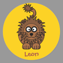 Royal lion stickers