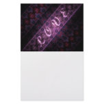 Royal Love Fractal Design Custom Stationery