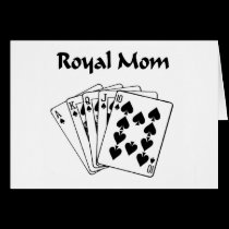Royal Mom Poker Player Card