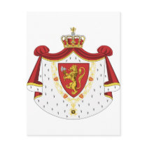 Royal Norway, Denmark postcards
