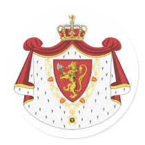 Royal Norway, Denmark stickers
