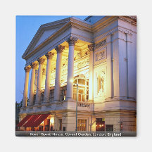 Royal Opera House, Covent Garden, London, England Fridge Magnet