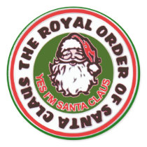 Royal Order of Santa Claus stickers
