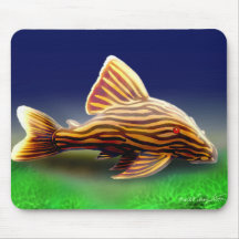 Royal Pleco Catfish Mousepad