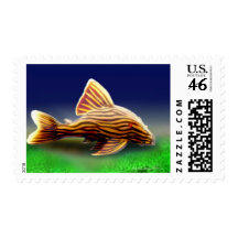 Royal Pleco Postage