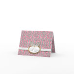 Royal Princess Crown Baby Girl Thank You Notes Greeting Cards