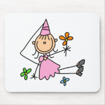 Royal Princess Pink Mousepad by stick_figures Royal Princess Pink Mousepad