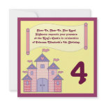 Royal Proclamation Birthday Invitation