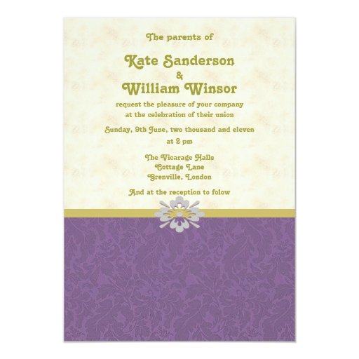 royal purple wedding invitations royal purple and gold wedding invitation card zazzle royal purple wedding invitations royal purple and gold wedding invitation card zazzle
