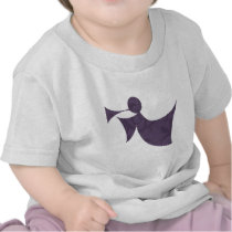 Royal Purple Angel - Baby T-shirt