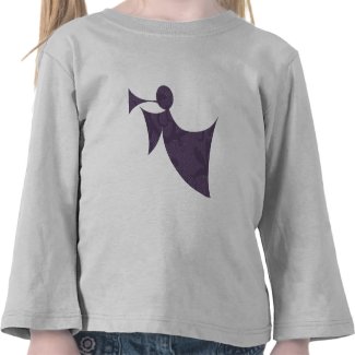 Royal Purple Angel - Toddler Long Sleeve T-shirt shirt