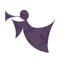 Royal Purple Angel - Women's Long Sleeve T-shirt
