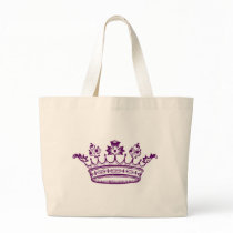 Royal Purple Crown Bag