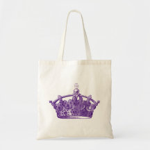 Royal Purple Crown Bag