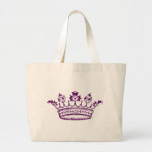 Royal Purple Crown Bag
