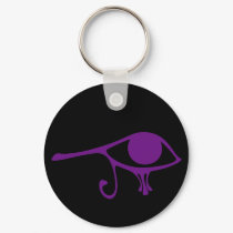 Royal Purple Eye of Horus keychains by JaZilla Royal Purple Eye of Horus keychains