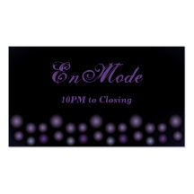 Royal Purple Gothic Business Card Template