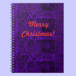 Royal Purple Holiday Planner notebooks