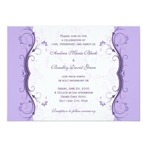 royal purple wedding invitations royal purple lavender floral wedding invitation zazzle royal purple wedding invitations royal purple lavender floral wedding invitation zazzle